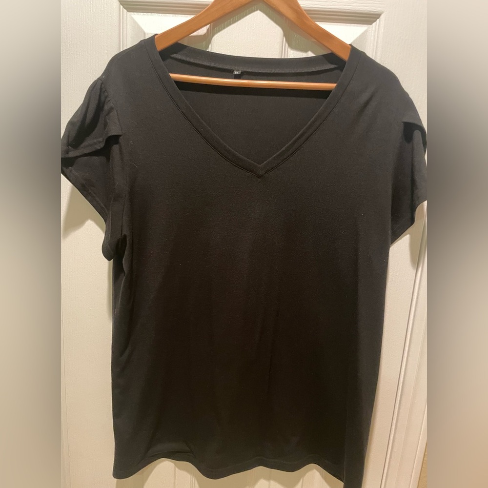 Womens black t-shirt